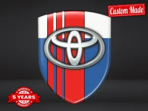 Toyota Decalcomanie Paraurti Pregiate Pro Regolabili